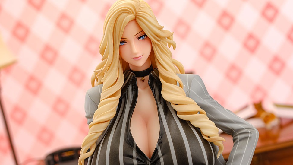 ギャル姉社長とハーレムオフィス 錦織 愛(グレースーツVer.)