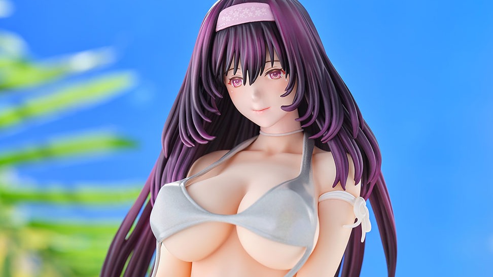 冬萌 桜 (Tomoe Sakura) 水着黒髪Ver.